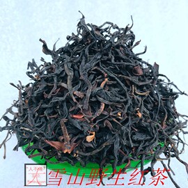 云南普洱茶散茶2023年春大雪山野生红茶简装100克尝鲜