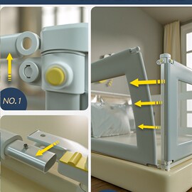 cathand床围栏宝宝防摔防y护栏床上防掉床挡儿童挡板婴儿护栏床