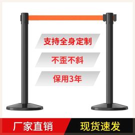 一米线隔离带伸缩带围栏排队警示护栏杆定制不锈钢安全警戒警示柱