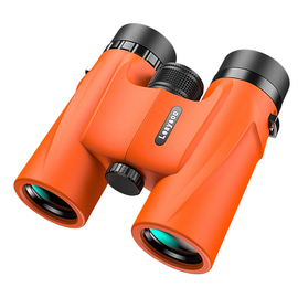 雷龙8x32双筒望远镜橙色高清高(高清高)倍微光，夜视非红外便携防水大目镜