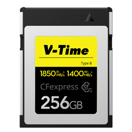 V-Time 威泰 1850MB/s CFexpress-B 8K 存储卡 内存卡 256GB/512GB/1TB适用佳能富士尼康Z7 Z8 Z9 Z72 Z62