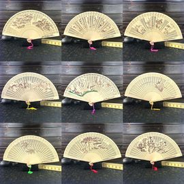 中国风香木扇镂空折扇女士扇子檀香扇子夜上海扇子古董扇腰扇