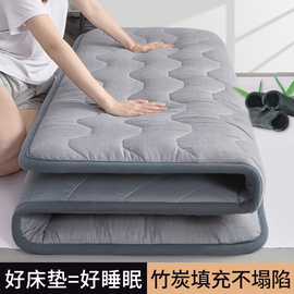 竹炭床垫软垫家用榻榻米，垫子双人加厚床褥，床褥垫褥子垫被