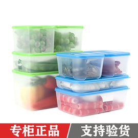 特百惠保鲜盒冷冻冷藏套装，冰箱专用食品级塑料，蔬菜肉类塑料水果盒