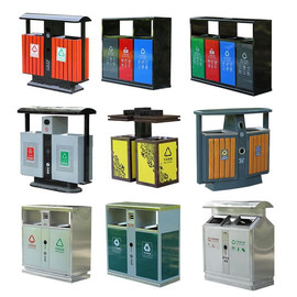 户外不锈钢垃圾桶室外公园景区分类果皮箱大号环卫定制垃圾箱