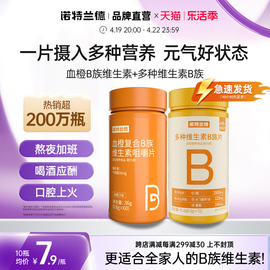 诺特兰德复合B族维生素c咀嚼片vc多种维生素b6b12全族b1维c