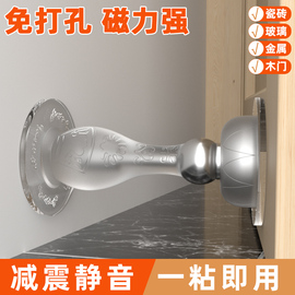 门吸软胶免打孔门挡器，防撞门阻器防风门后吸门固定防碰撞创意门碰