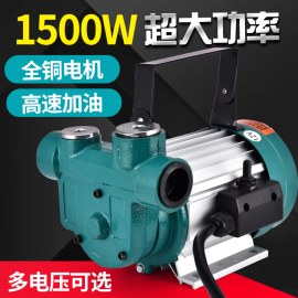 灼濛大功率抽油泵12v24v220v伏油泵柴油抽油机抽油器加油机加油泵