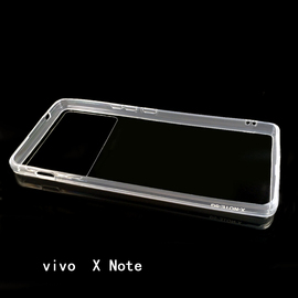 vivo X Note手机壳 透明硬底软边凹槽保护套 手工diy滴胶素材外壳