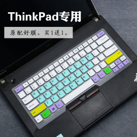 适用联想thinkpadt430s键盘膜，t430u按键保护膜，14寸凹凸防尘贴膜