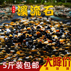 鱼缸底砂造景全套底沙石头，铺底水族箱装饰沙子雨林沙原生缸溪流砂