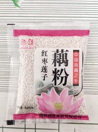 扬州宝应润莲红枣莲子速溶冲泡藕粉羹每小袋独立包装散称500克