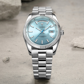 卡迪森品牌男表全自动机械表日志型手表男士防水夜光商务休闲腕表