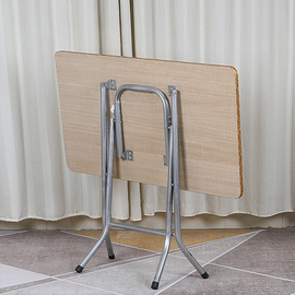 高桌子75cm长方形老式折叠桌户外摆摊可折叠小饭桌吃饭桌出租屋桌