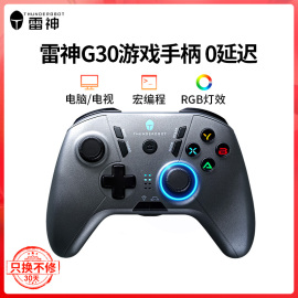 雷神g30电竞游戏手柄pc电脑版电视steamswitchpro有线无线宏编程手机平板，双人联机安卓苹果通用类xbox布局