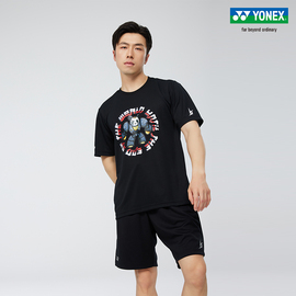 YONEX/尤尼克斯 10082LDCR 24SS林丹系列 男款速干运动T恤yy