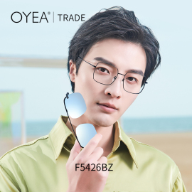 oyea欧野套镜墨镜男磁吸偏光太阳镜，女镜片纯钛眼镜架tradef5426