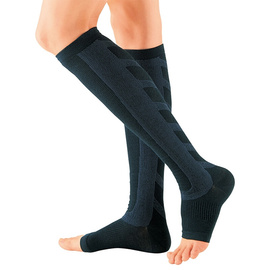 日本压力瘦腿袜子，瘦小腿套空调房，护腿美腿运动压缩袜保暖