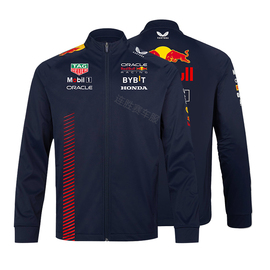 f1赛车服长袖红牛车队，防水外套风衣男士春秋redbull夹克定制衣服