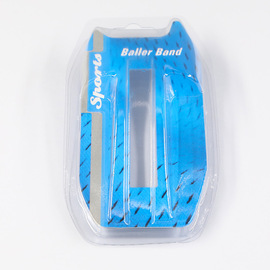 NBA篮球手镯环圈塑料吸卡对折单条盒硅胶腕带饰品通用包装袋