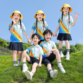 幼儿园园服春秋装夏季运动服，小学生校服三件套学院，英伦风班服套装