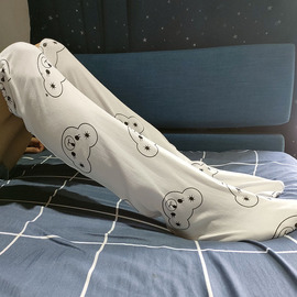 纯棉睡眠袜女空调房，晚上睡觉穿的袜子男士，空调袜睡袜宽松护理脚套