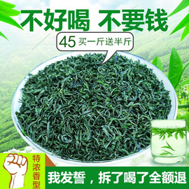 绿茶2024新茶信阳毛尖特级浓香型雨前散装袋装日照口粮茶叶750g