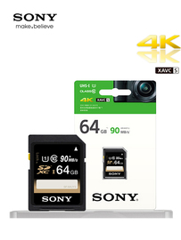 sony索尼sd高速内存卡，64g90mbs存储卡class10sdxcsf-64uy3