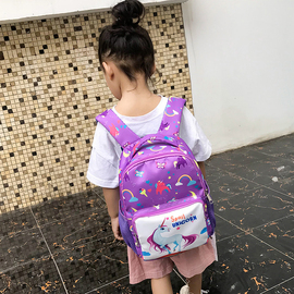 幼儿园书包女宝宝背包小班儿童双肩包可爱3岁2小婴儿卡通包旅游包