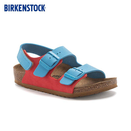 BIRKENSTOCK勃肯德国软木拖鞋舒适儿童系踝凉鞋Milano系列