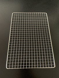 304烧烤网篦子烧烤网，不锈钢长方形加粗加密大号烧烤架烤箱网格