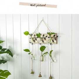 水培植物玻璃花瓶壁挂件花盆创意墙上墙面小清新绿植绿萝装饰花架
