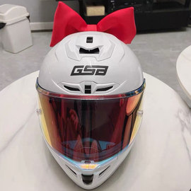 gsb摩托车头盔男女款夏季重机车，全盔四季通用跑赛车女骑士跑盔361