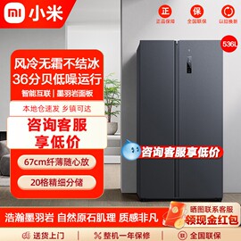 小米智能对开门电冰箱536L大容量家用厨房智能四门冰箱610L/456L