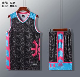 短袖迷彩篮球服套装男女儿童成人男女比赛队服假两件DIY中大学生