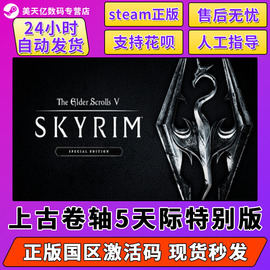 steam上古卷轴5天际特别版重置版十周年纪念版，老滚5theelderscrollsv国区激活码cdkeypc中文正版