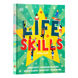 英文原版 DK Life Skills 生活技能 儿童生活知识百科全书 精装全彩大开本 儿童科普读物