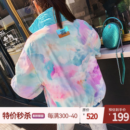 限量 糖果色吸睛轻薄羽绒棉服外套女春秋保暖