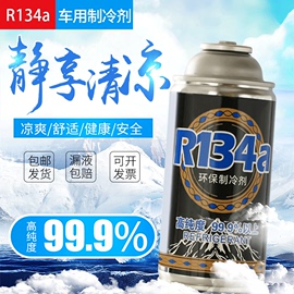 汽车空调环保制冷剂R134a环保型雪种车用冷媒冷气机氟利昂冰种补