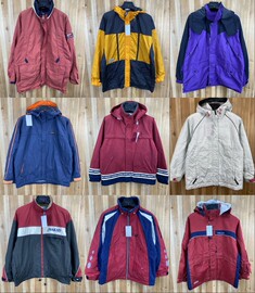 古着夹克vintage 日韩系秋冬款滑雪服登山户外冲锋衣帆布外套H107