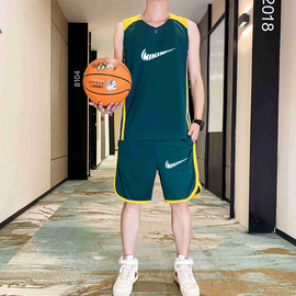 耐克顿篮球服定制团体比赛球服夏季冰丝速干大码休闲运动网眼球衣