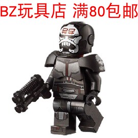 lego乐高星球大战残次品小队wrecker清障王，sw1149人仔75314