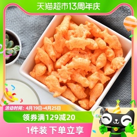 好丽友好多鱼3连包休闲零食儿童薯片零嘴美食膨化小吃99g*1盒