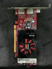 W2100 2G DDR3台式机专业图形显卡绘图卡咨询议价