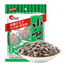 chacheer洽洽小而香瓜子，108g恰恰坚果，炒货西瓜子零食奶油味