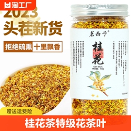 桂花干花桂花茶干桂花新鲜食用金桂新花泡水喝的东西非特级花茶叶