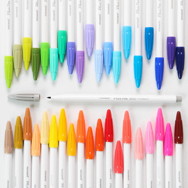 韩国monami慕娜美纤维水，彩笔手帐笔标记，重点水性笔彩色手账勾线笔