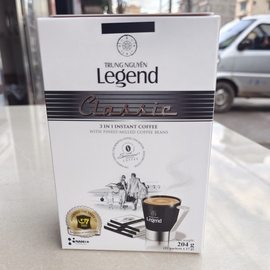 越南进口g7中原legend甄典204克传奇三合一速溶3in1咖啡12条*17g