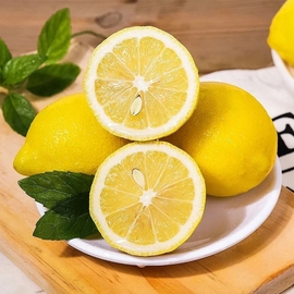现摘黄柠檬(黄柠檬)新鲜皮薄，一级籽香水鲜甜现摘青柠檬水果，2359斤1