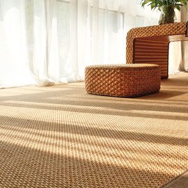 日式地毯竹编榻榻米垫子订做飘窗垫阳台垫定制卧室满铺家用地毯垫